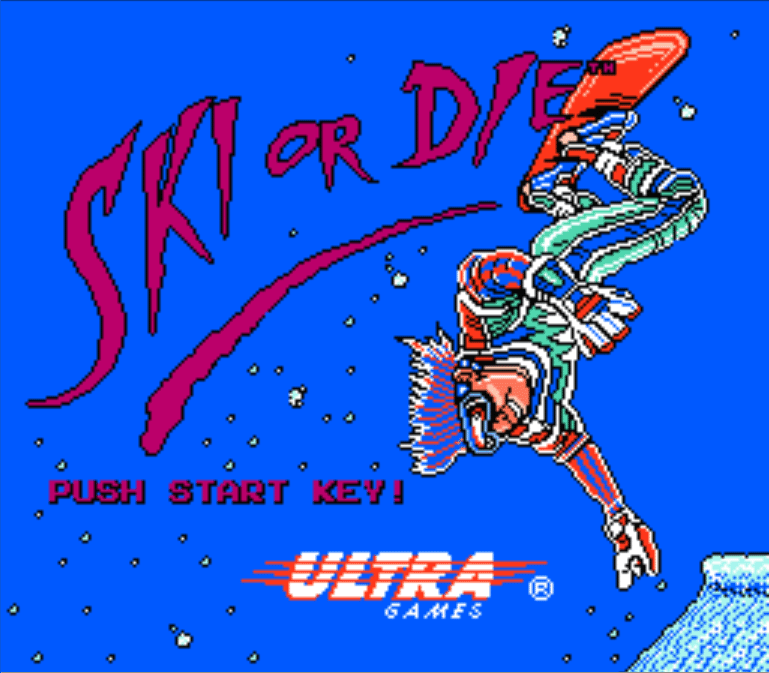 Ski or Die screenshot 4 for NES